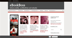 Desktop Screenshot of ebookboss.de